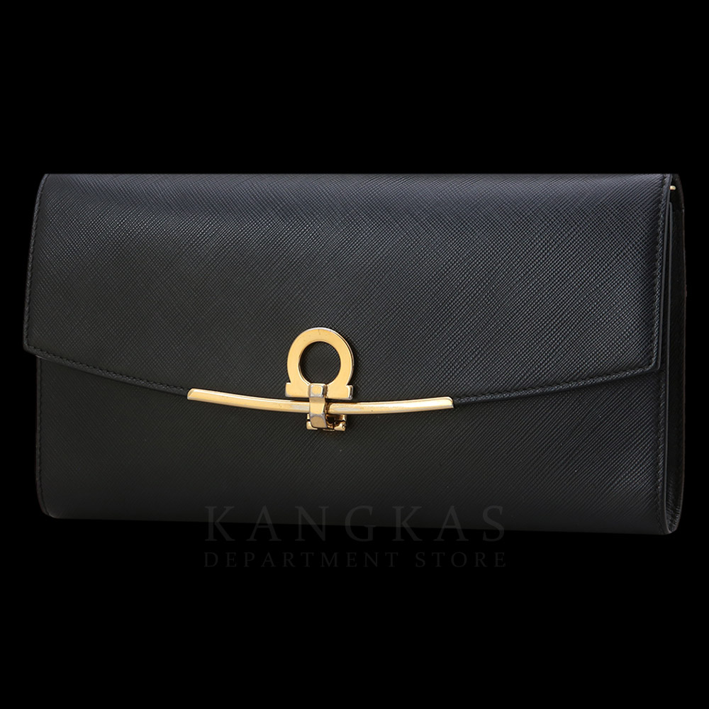 FERRAGAMO(USED)페레가모 간치니 체인 숄더백